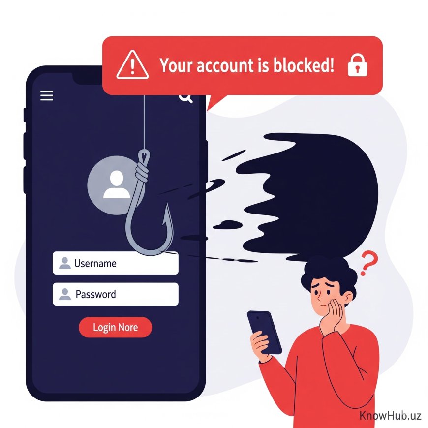 Phishing nima? O‘zbek internet foydalanuvchilari eng ko‘p uchraydigan kiberfiribgarlik turi